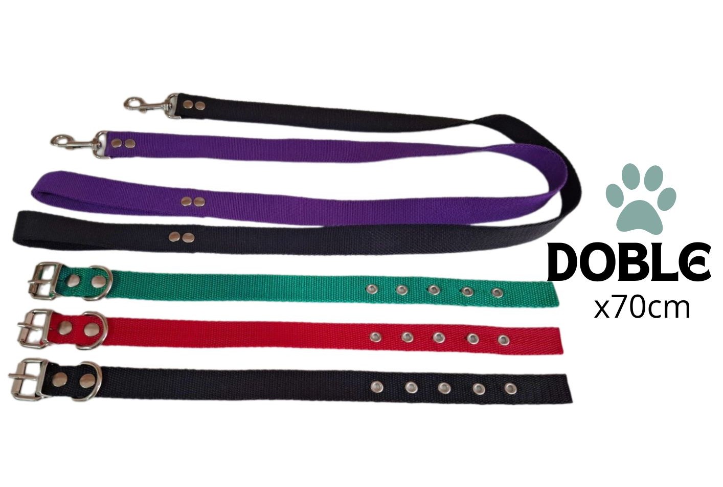 Collar NATO DOBLE X 70CM 