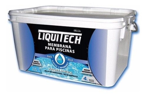 Membrana/pintura para piscina 4 litros