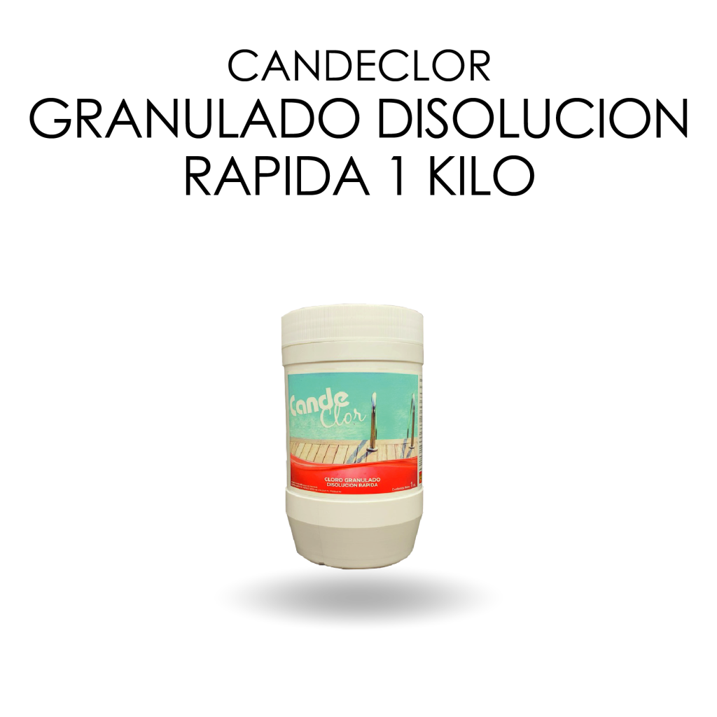 Cloro granulado disolución rápida x 1kgs