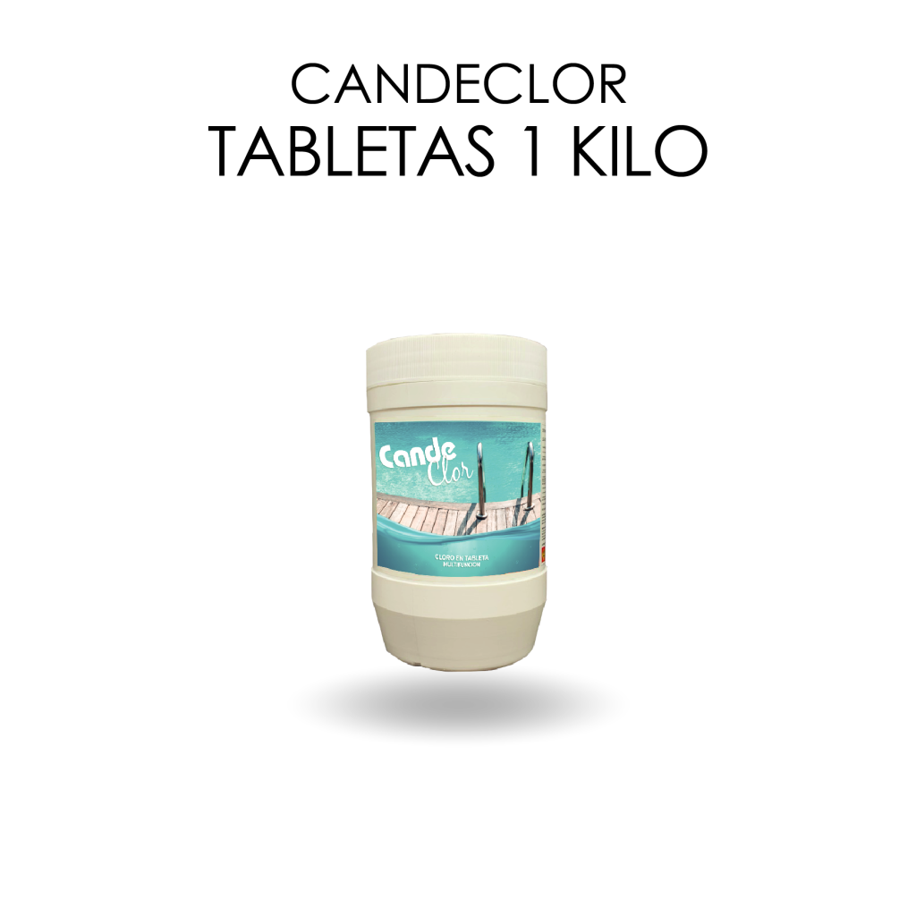 Cloro en pastilla multifunción grande x 1kgs